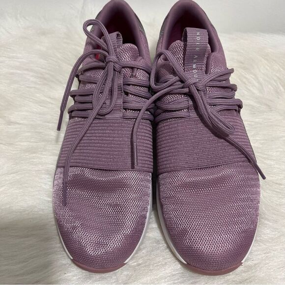 Under Armour Purple Lightweight Breathable Lace Up Running Shoes -- BB167 - Picture 8 of 12